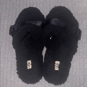 UGG fluffita platform slipper sandals